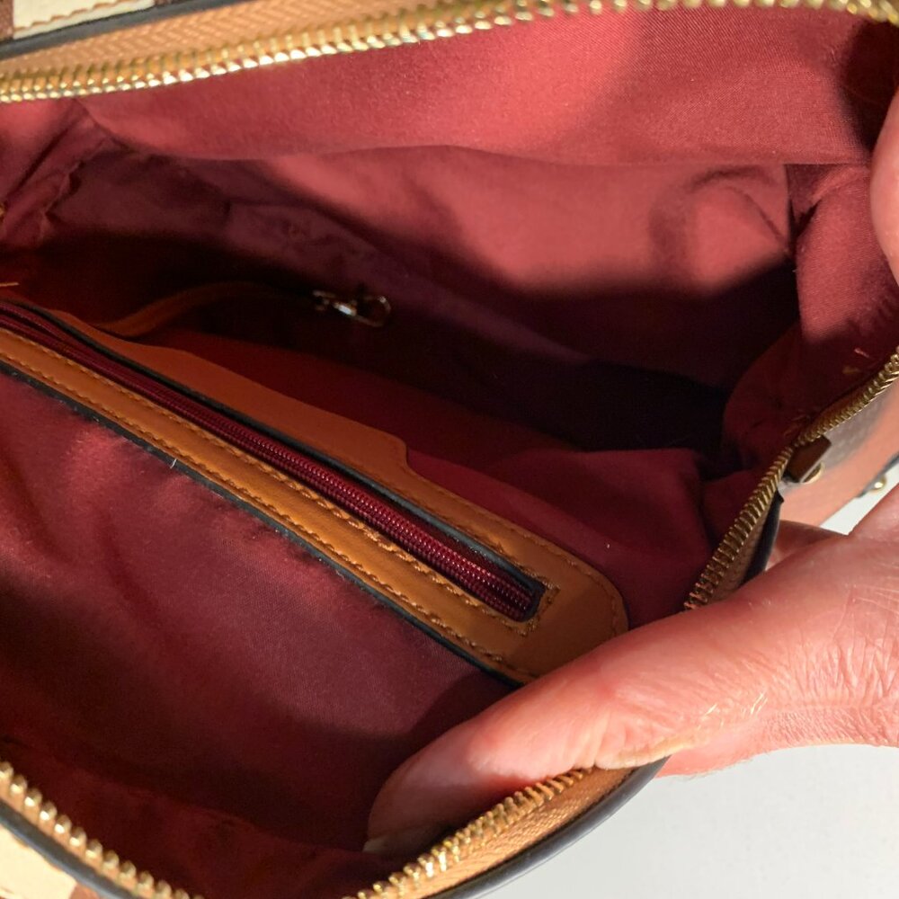 Classic Fashion Plaid Backpack & Wallet NWT - Picture 6 of 6